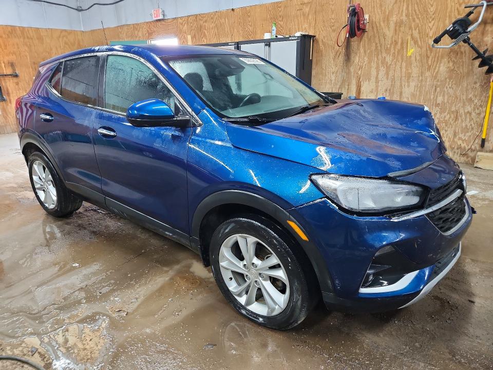 2021 Buick Encore gx VIN KL4MMCSL4MB104171 COPART salvage auction — FRONT END, Mi - Scrap Certificate Of Title, sold $1,050 on 2026-09-09 (photo 4)