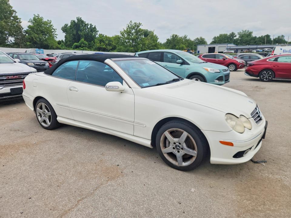 2005 Mercedes-benz Clk-class VIN WDBTK75G15T034801 COPART salvage auction — MINOR DENT/SCRATCHES, Mo - Certificate Of Title, sold $750 on 2026-08-04 (photo 4)