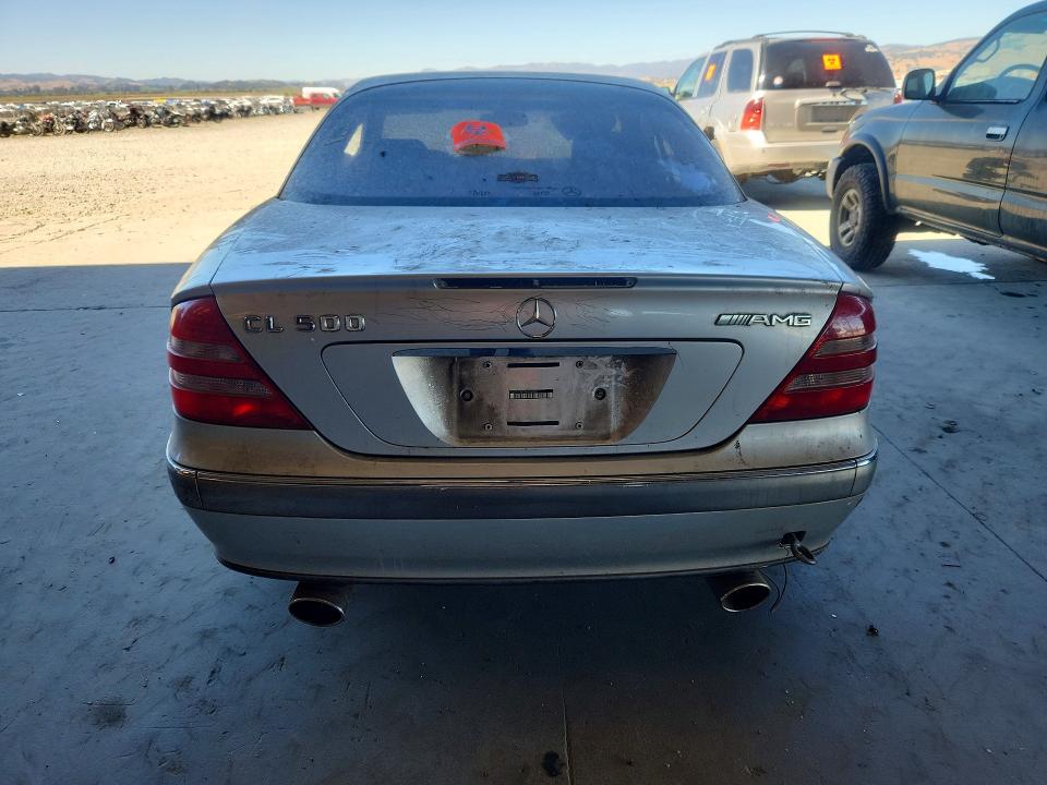 2000 Mercedes-benz Cl-class VIN WDBPJ75J7YA002337 COPART salvage auction — FRONT END, Ca - Dis/Dlr/Exp Only Clean Title, sold $150 on 2026-07-30 (photo 6)