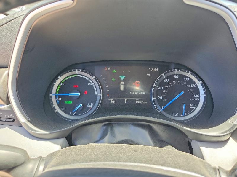 2021 Toyota Highlander hybrid VIN 5TDHBRCH8MS533574 COPART salvage auction — REAR END, Ca - Salvage Certificate, sold $8,800 on 2026-07-28 (photo 9)