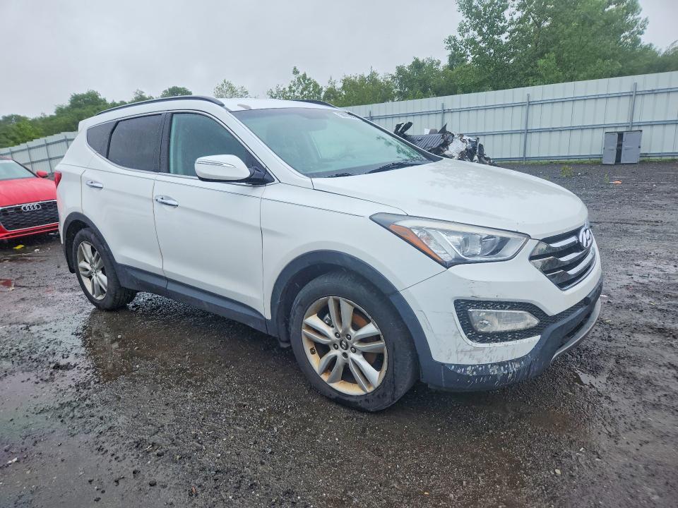 2014 Hyundai Santa fe VIN 5XYZUDLA4EG212070 COPART salvage auction — WATER/FLOOD, Ma - Cert Of Title-Reconstrctd Coll, sold $950 on 2026-07-15 (photo 4)