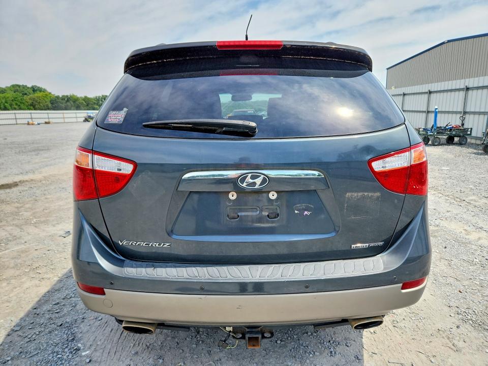 2012 Hyundai Veracruz VIN KM8NUDCC5CU185193 COPART salvage auction — FRONT END, Nc - Salvage Certificate Of Title, sold $175 on 2026-07-29 (photo 6)