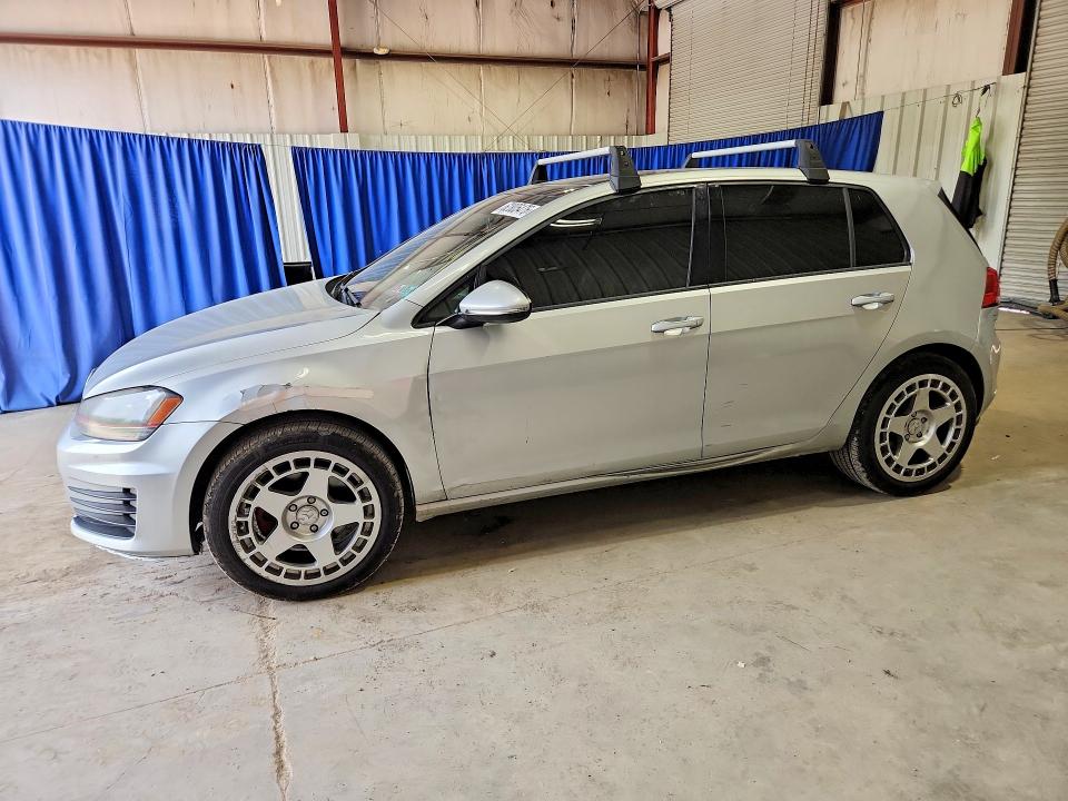 2015 Volkswagen Gti VIN 3VW5T7AU2FM013519 COPART salvage auction — FRONT END, Mi - Certificate Of Title, sold $2,000 on 2026-08-02 (photo 1)