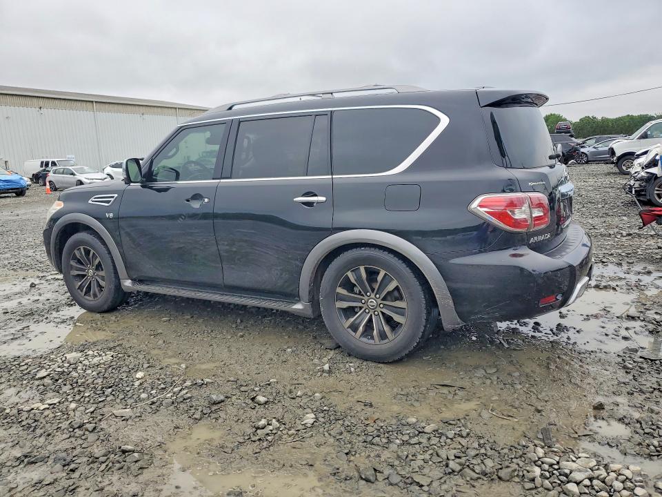 2017 Nissan Armada VIN JN8AY2NE7H9706567 COPART salvage auction — MECHANICAL, Nj - Certificate Of Title, sold $2,650 on 2026-07-13 (photo 2)