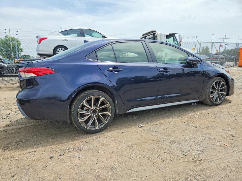 2021 Toyota Corolla VIN JTDS4MCE5MJ070573 COPART salvage auction — MINOR DENT/SCRATCHES, Md - Certificate Of Title, sold $10,000 on 2026-07-31 (photo 3)