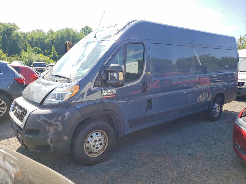 2020 Ram Promaster 3500 VIN 3C6URVJG2LE136262 COPART salvage auction — SIDE, MA - CERTIFICATE OF TITLE, sold $7,700 on 2026-07-27 (photo 1)