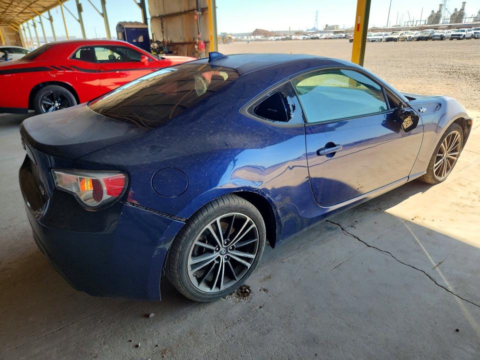 2016 Scion Fr-s VIN JF1ZNAA14G8707819 COPART salvage auction — FRONT END, AZ - CERTIFICATE OF TITLE (P), sold $900 on 2026-07-27 (photo 3)