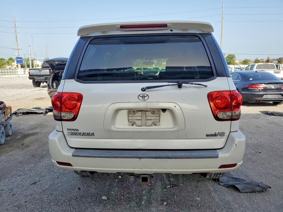 2006 Toyota Sequoia VIN 5TDZT38AX6S280819 COPART salvage auction — MINOR DENT/SCRATCHES, FL - CERT OF TITLE SLVG REBUILDABLE, sold $375 on 2026-07-28 (photo 6)