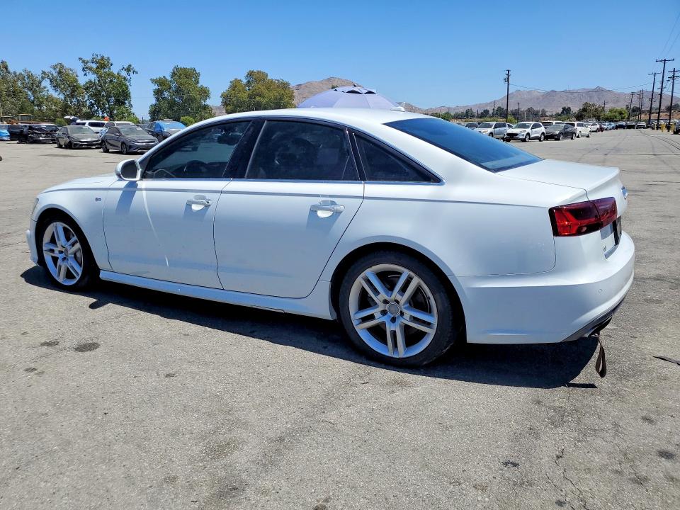 2016 Audi A6 VIN WAUGFAFCXGN118023 COPART salvage auction — MINOR DENT/SCRATCHES, CA - LIEN PAPERS-CLEAN OR AC, sold $2,550 on 2026-07-27 (photo 2)