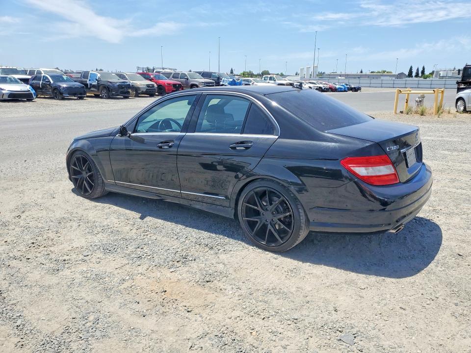 2011 Mercedes-benz C class VIN WDDGF8BB3BR181450 COPART salvage auction — SIDE, Ca - Dlr/Dis/Exp Only Salvage Title, sold $825 on 2026-07-21 (photo 2)