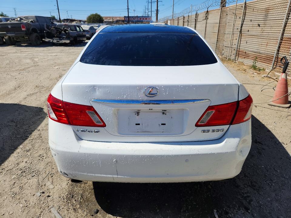 2007 Lexus Es 350 VIN JTHBJ46G972085726 COPART salvage auction — FRONT END, CA - DIS/DLR/EXP ONLY CLEAN TITLE, sold $700 on 2026-07-20 (photo 6)
