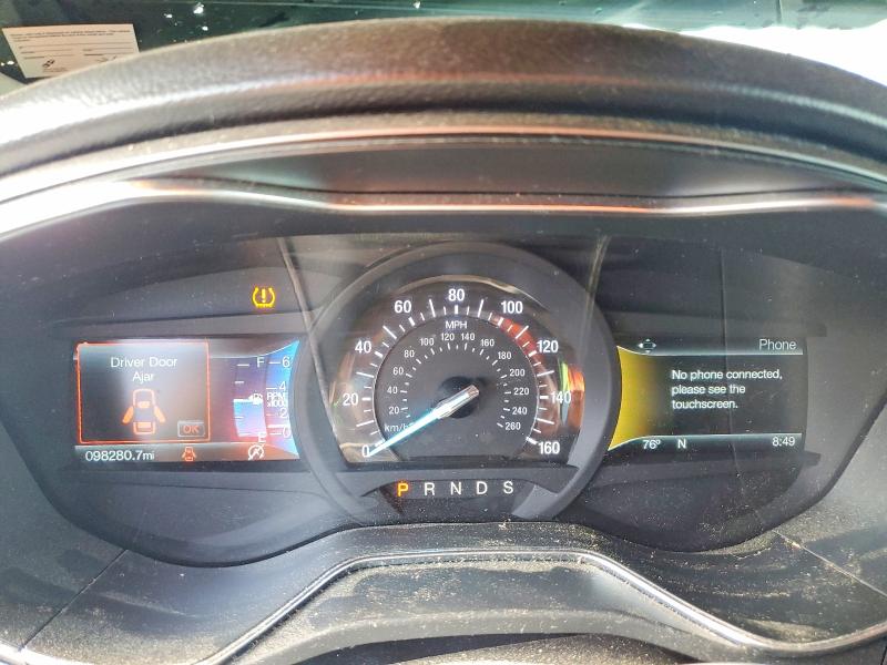 2017 Ford Fusion VIN 3FA6P0HD2HR401208 COPART salvage auction — FRONT END, Va - Cert Of Title - Salvage, sold $1,750 on 2026-07-24 (photo 9)