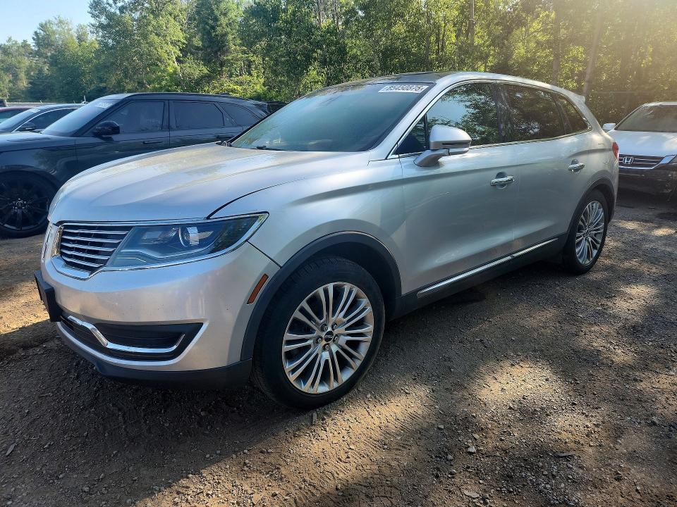 2018 Lincoln Mkx VIN 2LMPJ8LR3JBL49108 COPART salvage auction — FRONT END, ON - PERMIT NO BRAND - UNFIT, sold $5,100 on 2026-07-28 (photo 1)