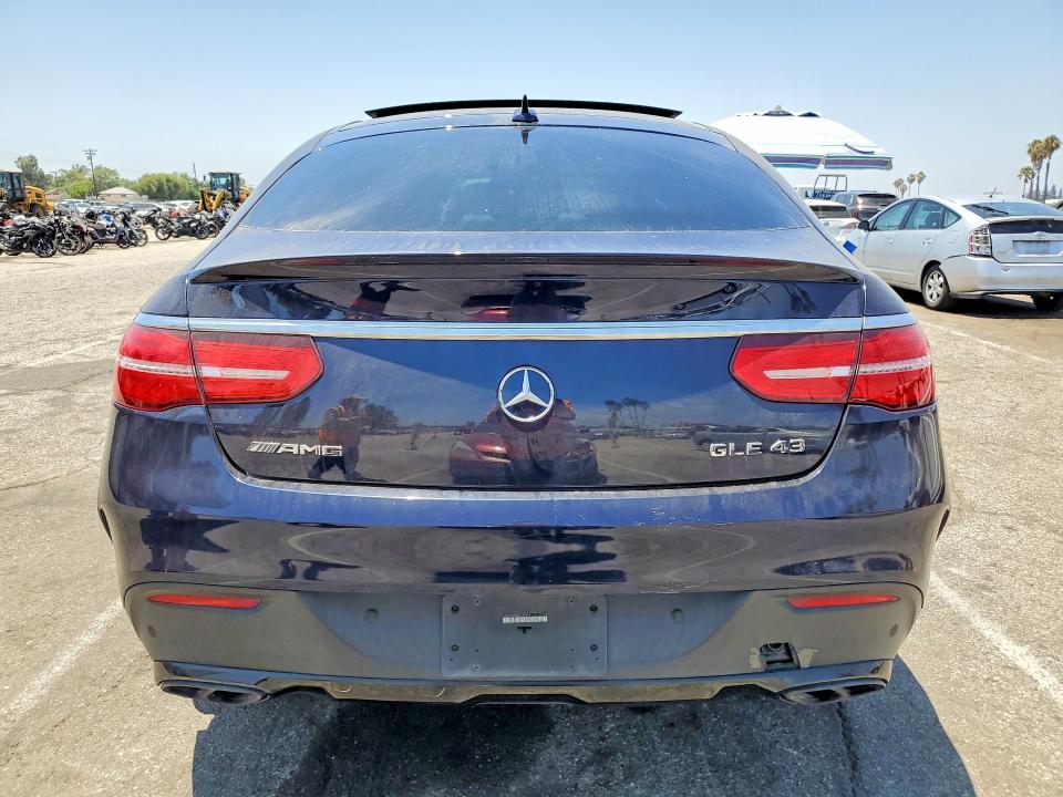 2019 Mercedes-benz Gle coupe VIN 4JGED6EB3KA147672 COPART salvage auction — MINOR DENT/SCRATCHES, Ca - Certificate Of Title (P), sold $12,700 on 2026-07-17 (photo 6)