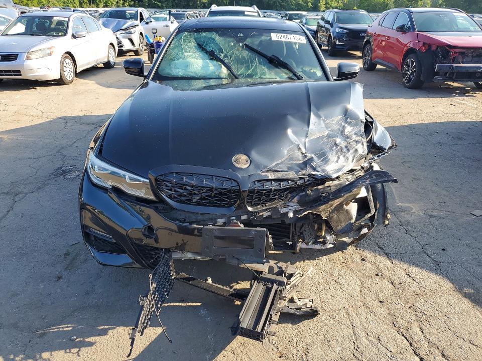 2019 BMW 3er VIN WBA5R7C52KAJ85786 COPART salvage auction — FRONT END, Ny - Mv-907A Salvage Certificate, sold $5,200 on 2026-08-03 (photo 5)