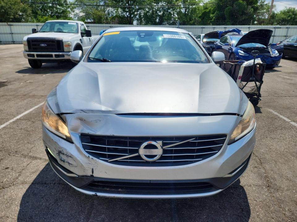 2015 Volvo S60 VIN YV1612TB7F2306409 COPART salvage auction — FRONT END, Oh - Cert Of Title-Salvage, sold $400 on 2026-07-24 (photo 5)