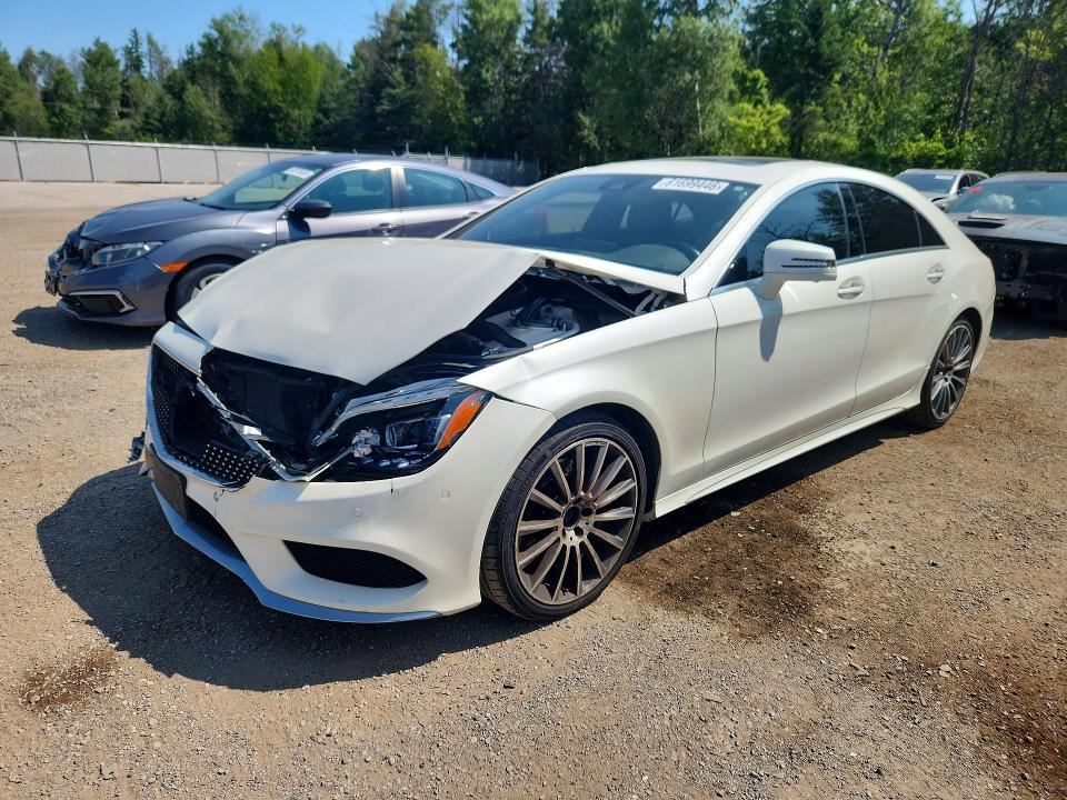 2015 Mercedes-benz Cls-class VIN WDDLJ6HB2FA144550 COPART salvage auction — FRONT END, On - Permit No Brand - Unfit, sold $5,800 on 2026-08-06 (photo 1)