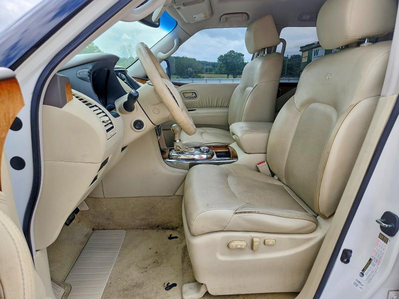 2012 Infiniti Qx56 VIN JN8AZ2NC5C9317804 COPART salvage auction — MINOR DENT/SCRATCHES, Tn - Certificate Of Title (P), sold $850 on 2026-07-27 (photo 7)