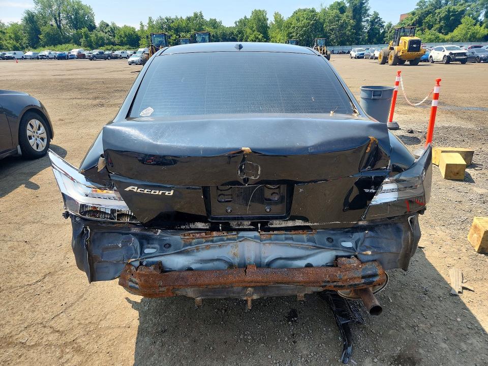 2008 Honda Accord VIN JHMCP26848C031049 COPART salvage auction — REAR END, Ct - Cert Of Title-Salvage, sold $475 on 2026-07-31 (photo 6)