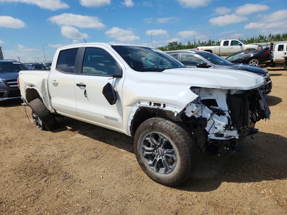 2025 Gmc Canyon VIN 1GTP2BEK3S1235097 COPART salvage auction — FRONT END, Ab - Bos - Salvage, sold $3,150 on 2026-08-20 (photo 4)