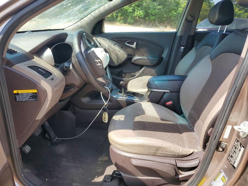 2012 Hyundai Tucson VIN KM8JU3AC8CU504050 COPART salvage auction — FRONT END, Nc - Dlr Only-Clean/Over 25% Damage, sold $575 on 2026-07-20 (photo 7)