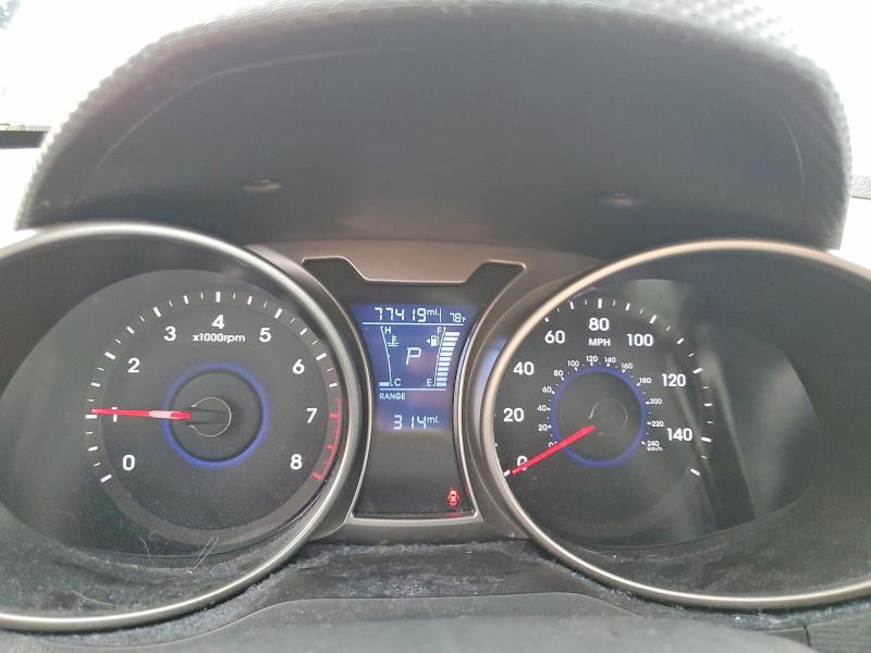 2017 Hyundai Veloster VIN KMHTC6AD9HU322029 COPART salvage auction — FRONT END, Fl - Cert Of Title Slvg Rebuildable, sold $475 on 2026-07-17 (photo 9)