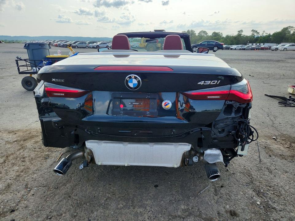 2025 BMW 4er VIN WBA53DB0XSCU36340 COPART salvage auction — FRONT END, Pa - Certificate Of Salvage, sold $19,400 on 2026-08-14 (photo 6)