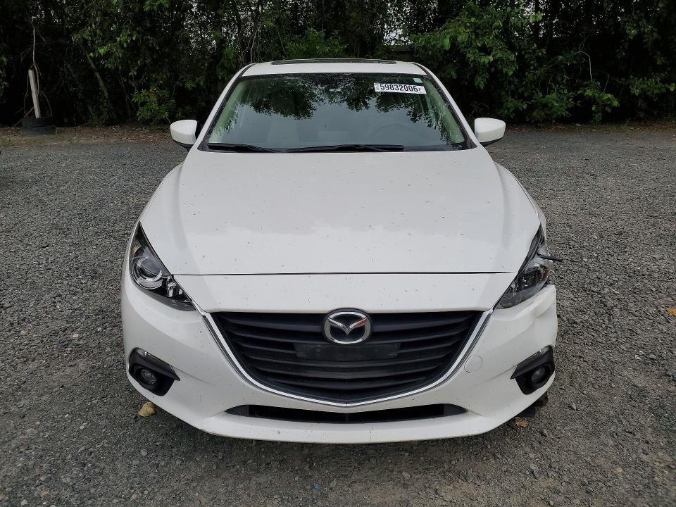 2016 Mazda 3 VIN JM1BM1N74G1322444 COPART salvage auction — FRONT END, WA - BILL OF SALE, sold $80 on 2026-07-27 (photo 5)
