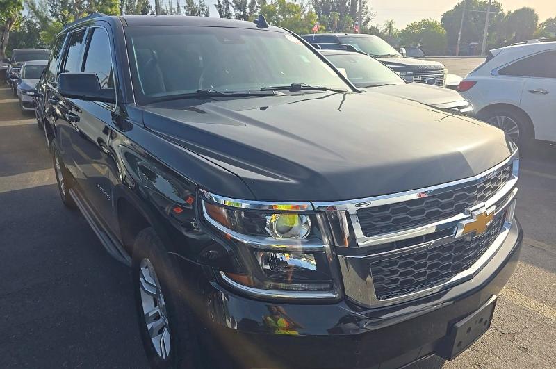 2020 Chevrolet Tahoe VIN 1GNSKBKC0LR111239 COPART salvage auction — NORMAL WEAR, Fl - Certificate Of Title (P), sold $9,300 on 2026-07-28 (photo 1)