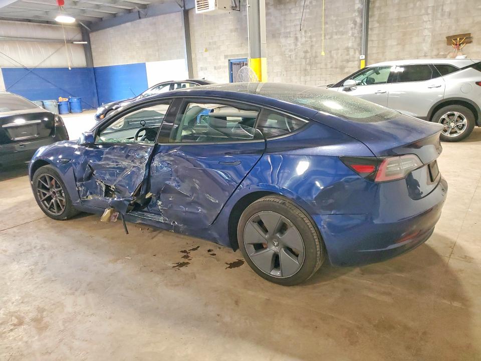 2022 Tesla Model 3 VIN 5YJ3E1EA5NF368852 COPART salvage auction — SIDE, PA - CERTIFICATE OF SALVAGE, sold $4,150 on 2026-07-27 (photo 2)