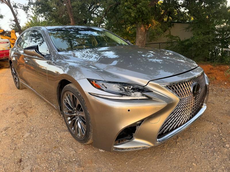 2018 Lexus Ls VIN JTHB5LFF7J5003830 COPART salvage auction — FRONT END, Ca - Cert Of Title-Salvaged (P), sold $5,000 on 2026-08-31 (photo 1)