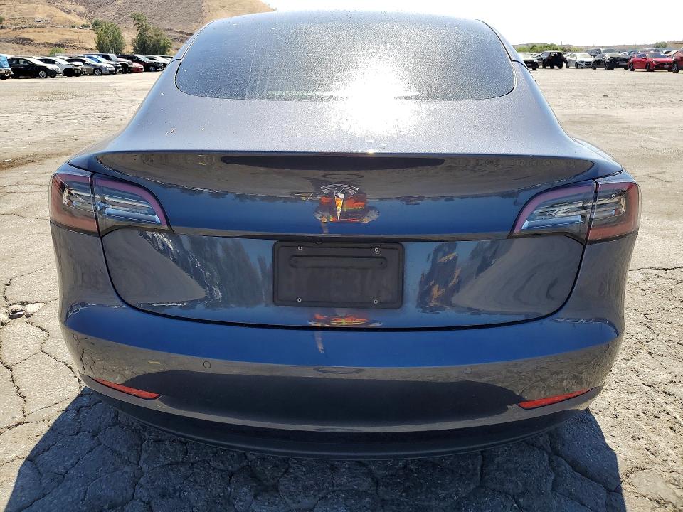 2021 Tesla Model 3 VIN 5YJ3E1EA5MF100205 COPART salvage auction — REAR END, Ca - Salvage Certificate, sold $5,400 on 2026-07-20 (photo 6)