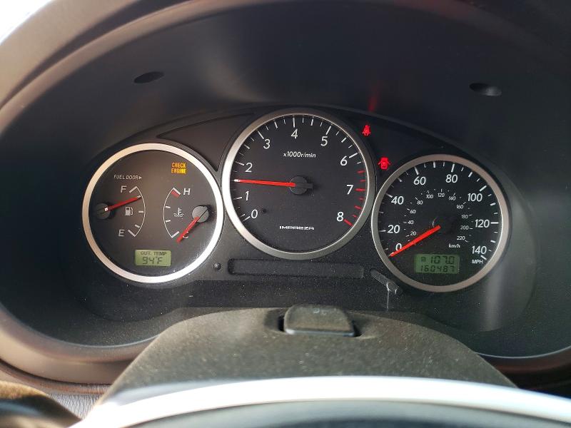 2007 Subaru Wrx VIN JF1GD74647G521367 COPART salvage auction — FRONT END, CT - CERTIFICATE OF TITLE, sold $525 on 2026-07-21 (photo 9)