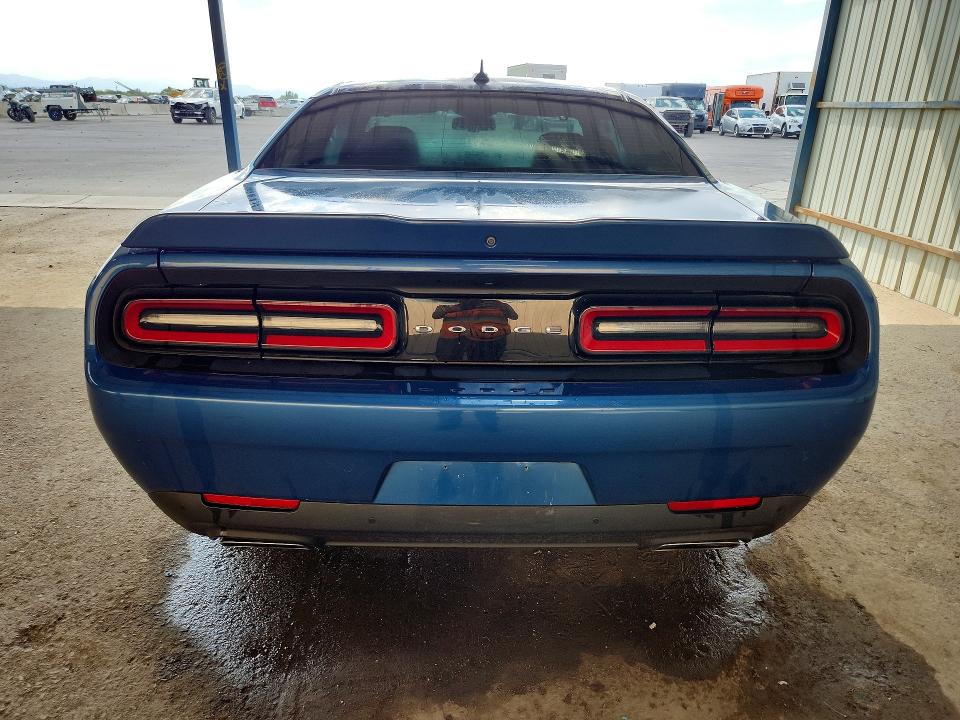 2022 Dodge Challenger VIN 2C3CDZBT3NH185777 COPART salvage auction — FRONT END, CO - CERTIFICATE OF TITLE, sold $15,900 on 2026-08-20 (photo 6)
