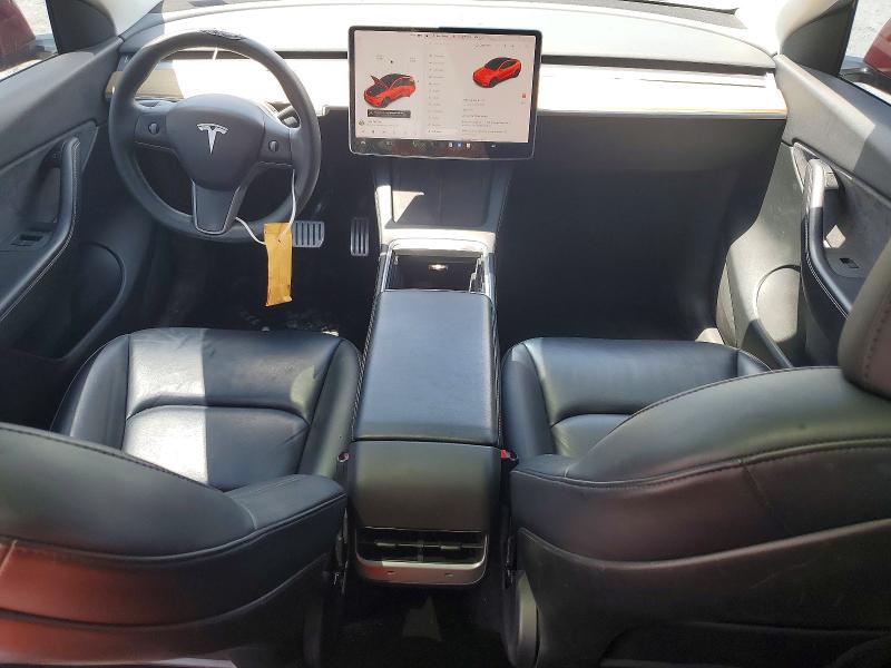 2021 Tesla Model y VIN 5YJYGDEF7MF197484 COPART salvage auction — MINOR DENT/SCRATCHES, Fl - Cert Of Title-Rebuilt, sold $4,600 on 2026-07-28 (photo 8)