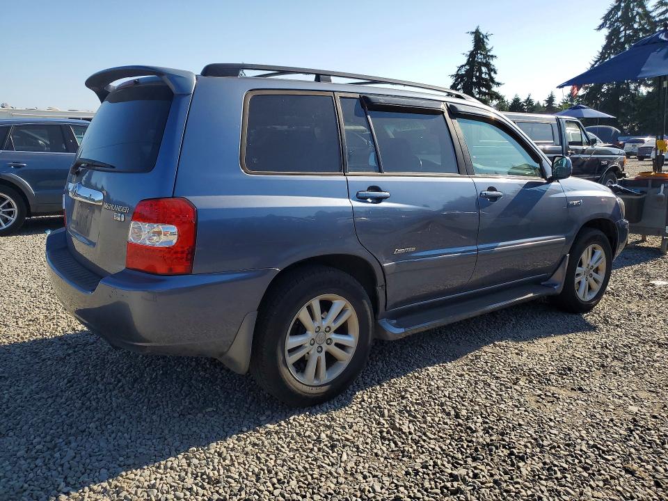 2006 Toyota Highlander hybrid VIN JTEDW21A160014335 COPART salvage auction — FRONT END, WA - BILL OF SALE, sold $575 on 2026-07-10 (photo 3)