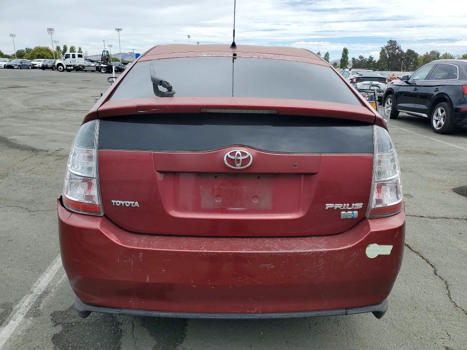 2004 Toyota Prius VIN JTDKB20U740112270 COPART salvage auction — FRONT END, Ca - Salvage Certificate, sold $575 on 2026-07-31 (photo 6)