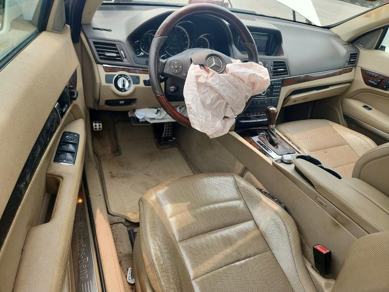 2010 Mercedes-benz E-class VIN WDDKJ7CB1AF043598 COPART salvage auction — FRONT END, Pa - Certificate Of Salvage, sold $825 on 2026-08-13 (photo 8)