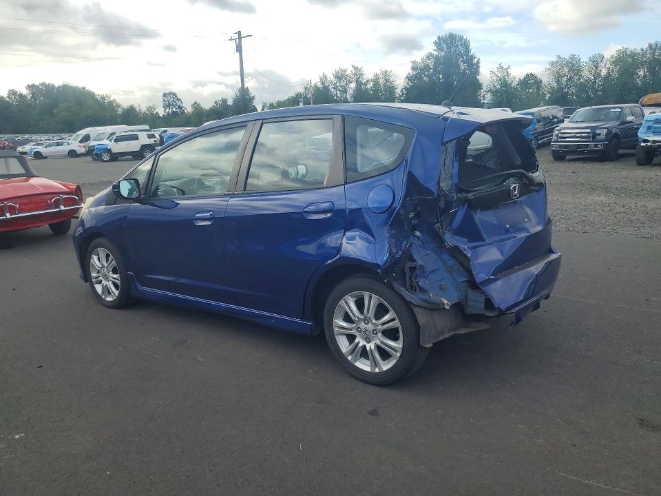 2010 Honda Fit VIN JHMGE8G48AS028088 COPART salvage auction — REAR END, Or - Non Public Clean Title, sold $650 on 2026-07-22 (photo 2)