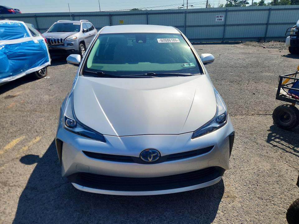 2021 Toyota Prius VIN JTDKAMFU5M3147846 COPART salvage auction — SIDE, PA - CERTIFICATE OF SALVAGE, sold $300 on 2026-07-21 (photo 5)