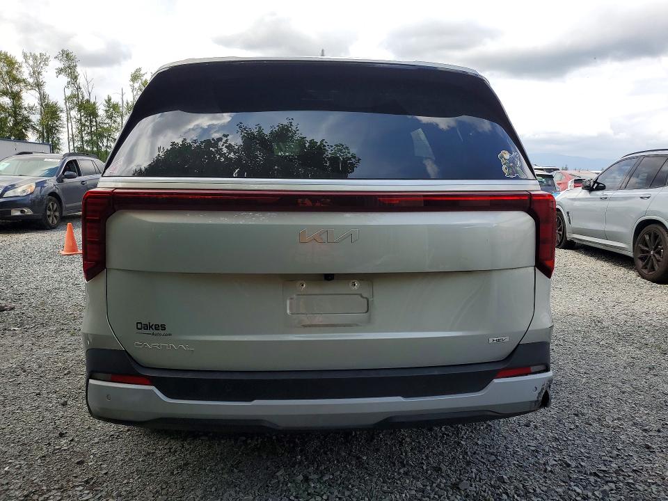2025 Kia Carnival VIN KNDNC5KA4S6079706 COPART salvage auction — FRONT END, Wa - Bill Of Sale, sold $15,200 on 2026-07-13 (photo 6)