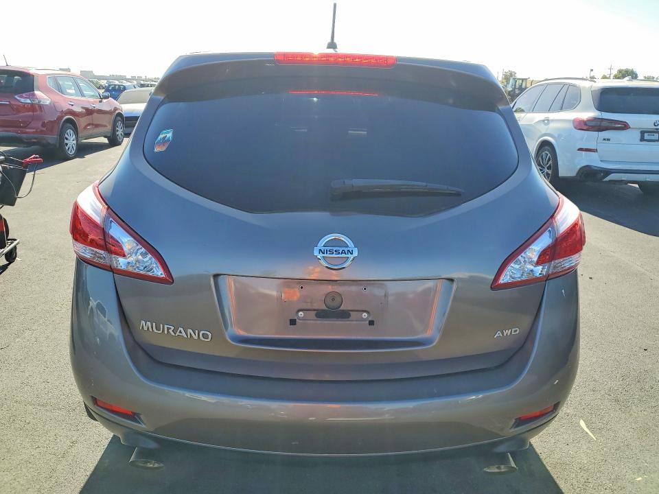 2014 Nissan Murano VIN JN8AZ1MW3EW517736 COPART salvage auction — MINOR DENT/SCRATCHES, Ca - Dis/Dlr/Exp Only Clean Title, sold $1,100 on 2026-07-19 (photo 6)