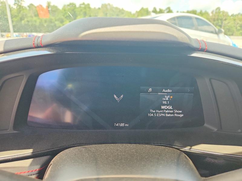 2022 Chevrolet Corvette VIN 1G1YB3D48N5114245 COPART salvage auction — FRONT END, La - Cert Of Title-Salvage, sold $37,750 on 2026-07-07 (photo 9)