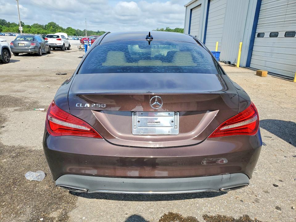 2018 Mercedes-benz Cla-klasse VIN WDDSJ4EB1JN567870 COPART salvage auction — FRONT END, Salvage Title, sold $325 on 2026-08-13 (photo 6)