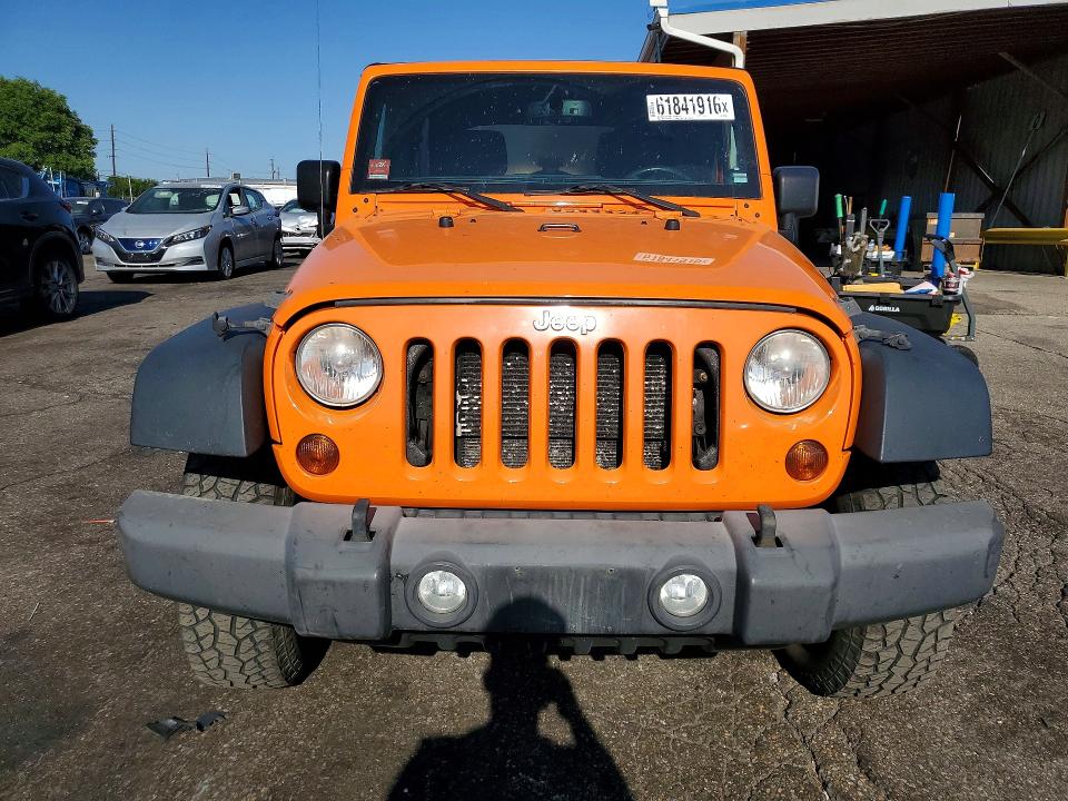 2013 Jeep Wrangler / VIN 1C4BJWDG5DL520568 COPART salvage auction — MECHANICAL, Salvage Title, sold $275 on 2026-07-28 (photo 5)