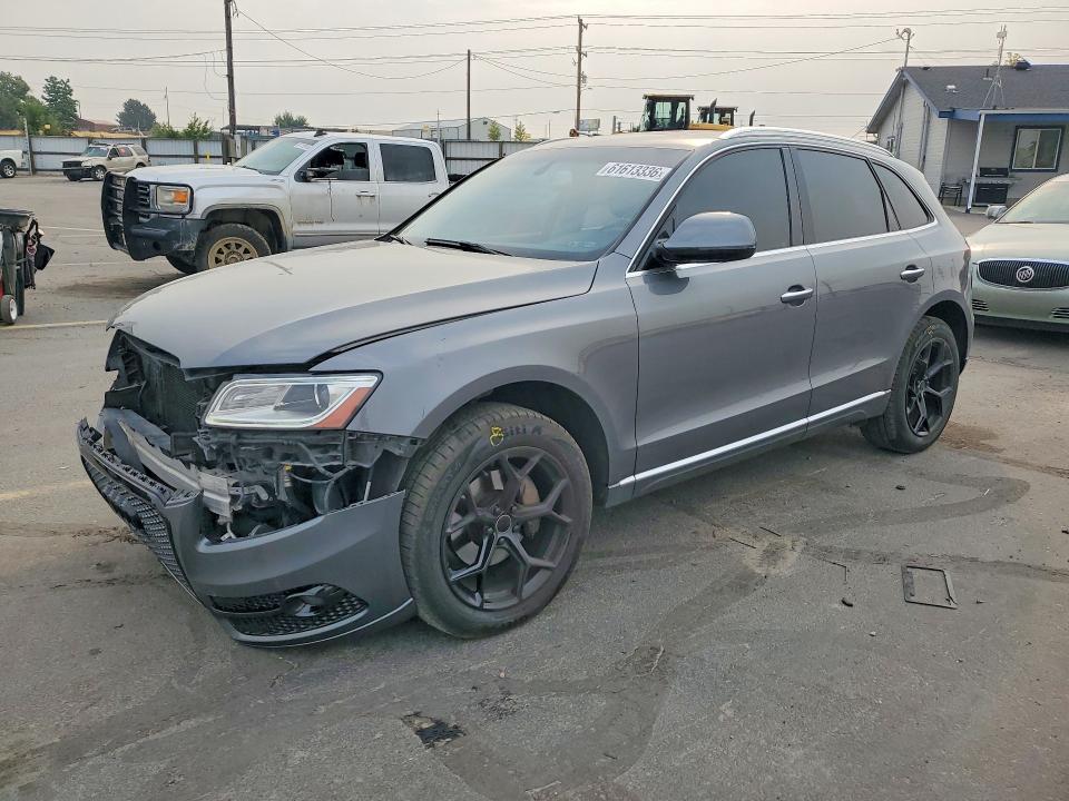 2016 Audi Q5 VIN WA1L2AFP9GA024748 COPART salvage auction — FRONT END, Id - Salvage Certificate Of Title, sold $1,500 on 2026-08-01 (photo 1)