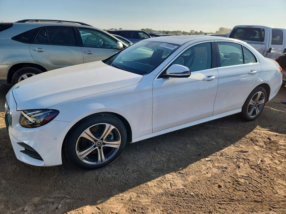 2018 Mercedes-benz E-klasse VIN WDDZF4KB6JA344185 COPART salvage auction — WATER/FLOOD, Il - Salvage Cert-Flood, sold $2,250 on 2026-08-18 (photo 1)