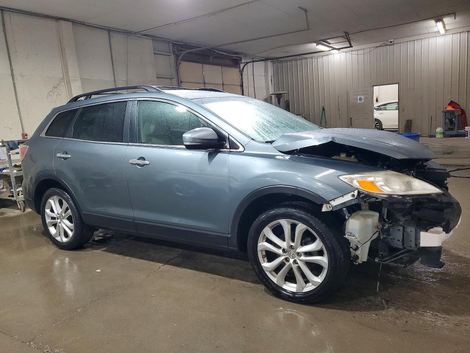 2012 Mazda Cx-9 VIN JM3TB3DV7C0339865 COPART salvage auction — FRONT END, Tn - Salvage Certificate, sold $175 on 2026-07-21 (photo 4)