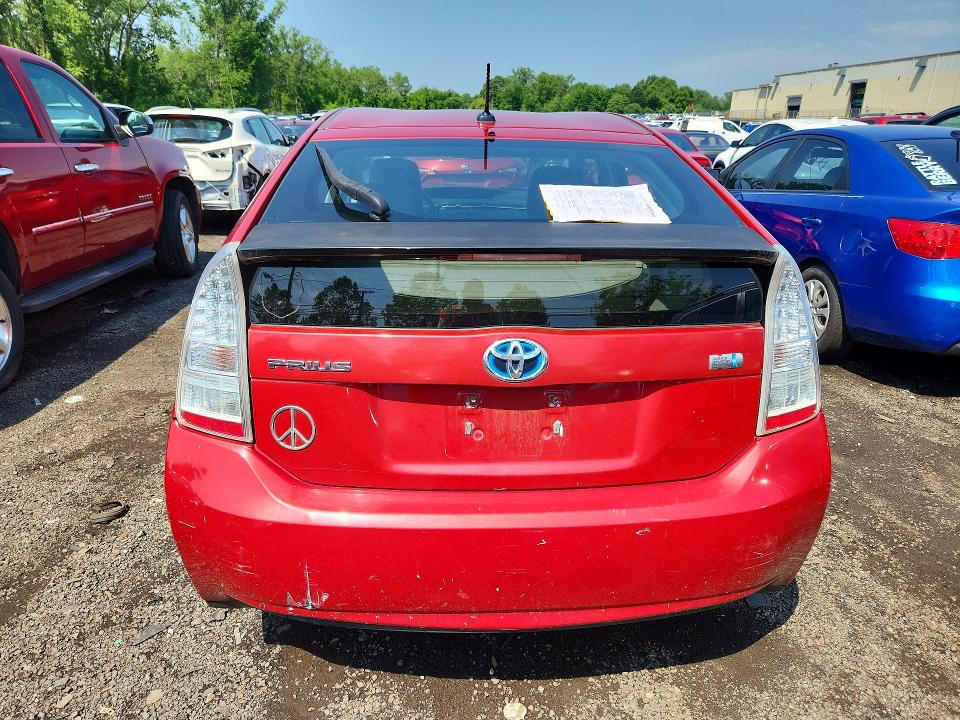 2010 Toyota Prius VIN JTDKN3DU9A0200417 COPART salvage auction — FRONT END, Ct - Cert Of Title-Salvage, sold $775 on 2026-07-07 (photo 6)