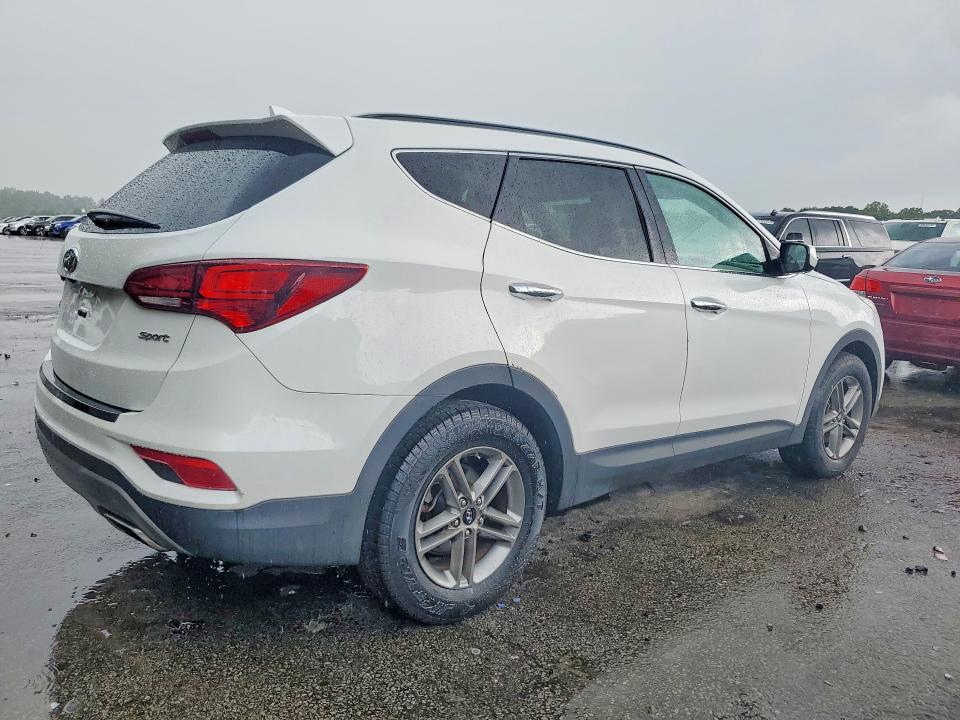 2017 Hyundai Santa fe VIN 5XYZU3LB5HG390593 COPART salvage auction — MECHANICAL, Ga - Certificate Of Title, sold $300 on 2026-07-17 (photo 3)
